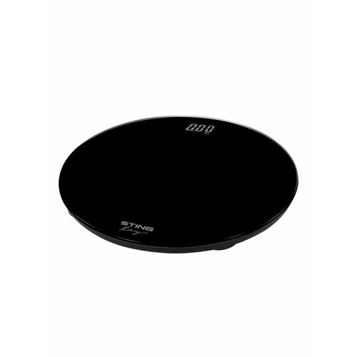 Электронные весы STINGRAY с термометром стекло до 180кг черный 1290₽