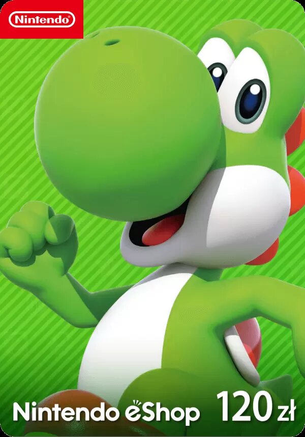 Nintendo eShop Card 120zl (Nintendo eShop; Nintendo eShop; Регион активации Польша)