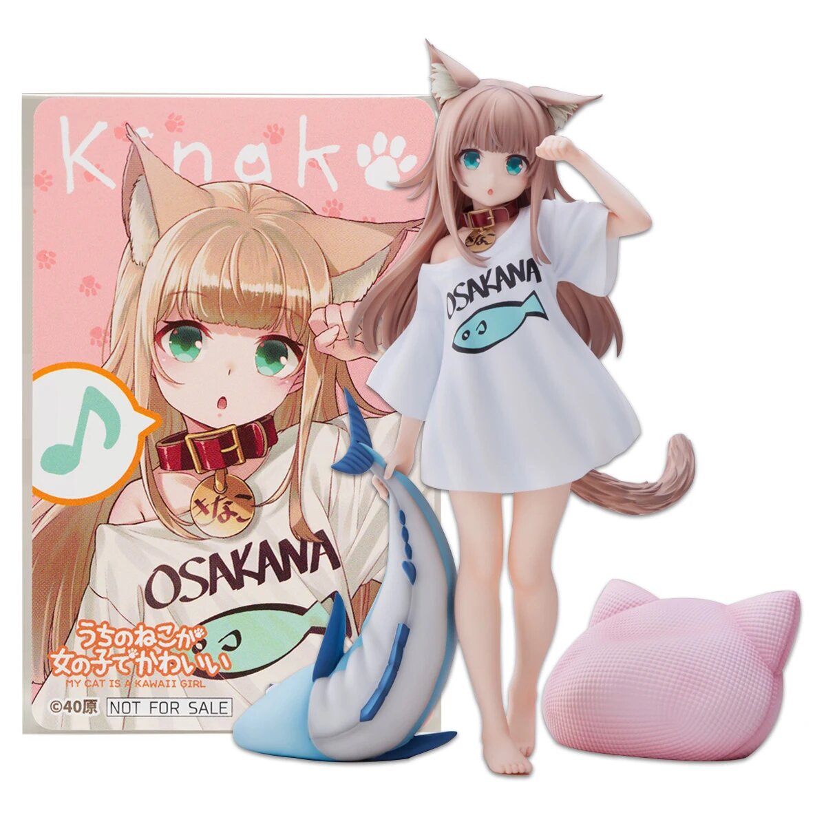 Фигурка Bandai "Мой кот — милая девушка", 19 см — фото 1