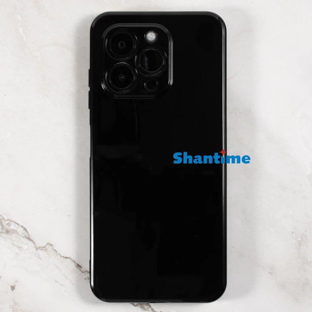 Чехол для Hotwav Note 13 Pro TPU противоударный резиновый чехол защитный бампер гибкий Корпус для Hotwav Note 13 Pro, Black, Hotwav Note 13 Pro — фото 1
