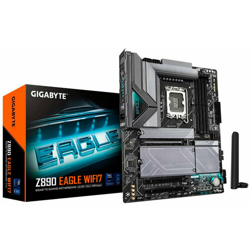 Материнская плата Gigabyte Z890 EAGLE WIFI7 EAGLE LGA1851 ATX 25171₽