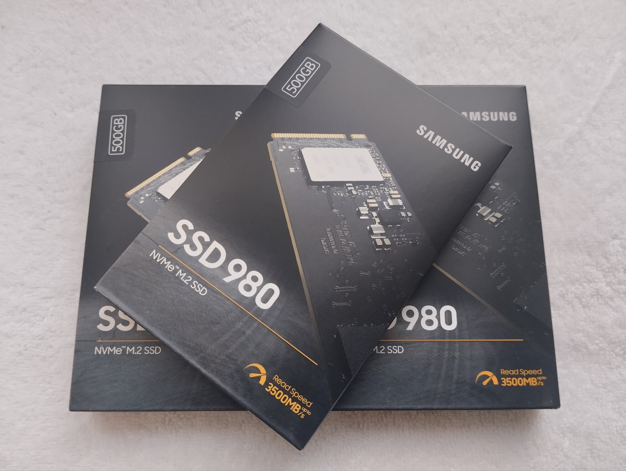Твердотельный накопитель Samsung 980 500 ГБ M.2 (MZ-V8V500BW).
