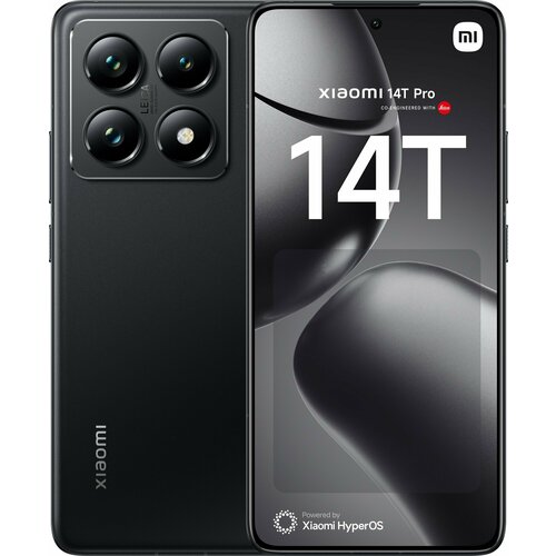 Смартфон Xiaomi 14T Pro 12512 ГБ Dual nano SIM eSIM titan black 54619₽