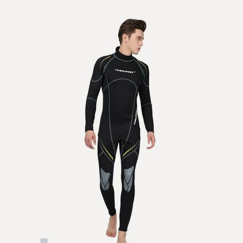 Изображение товара Гидрокостюм 3 мм, мужской зимний теплый гидрокостюм для подводного плавания, серфинга, каякингаГ