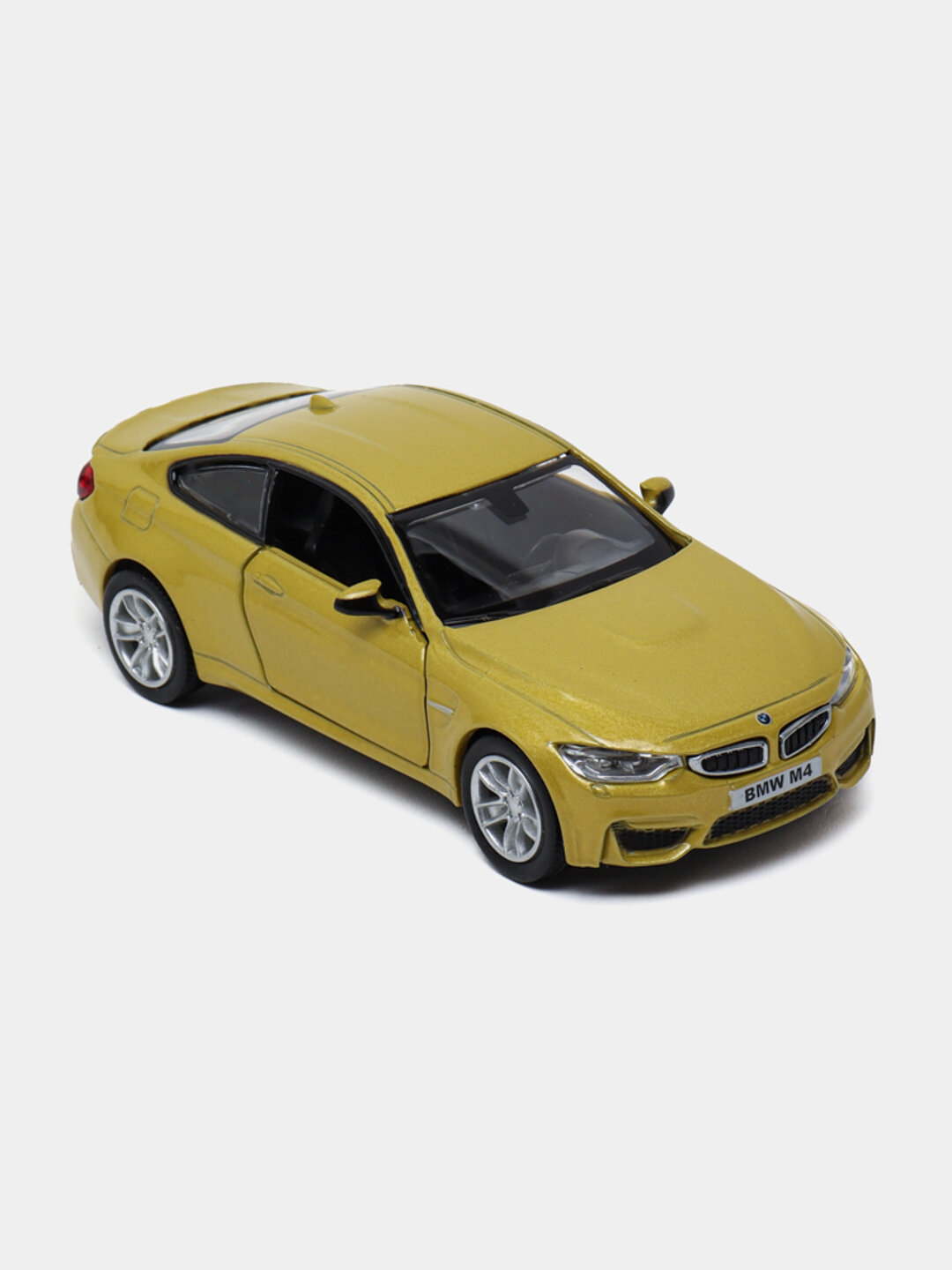 Инерционные коллекционные игрушечные машинки 1:36, Bmw m4 Золотой