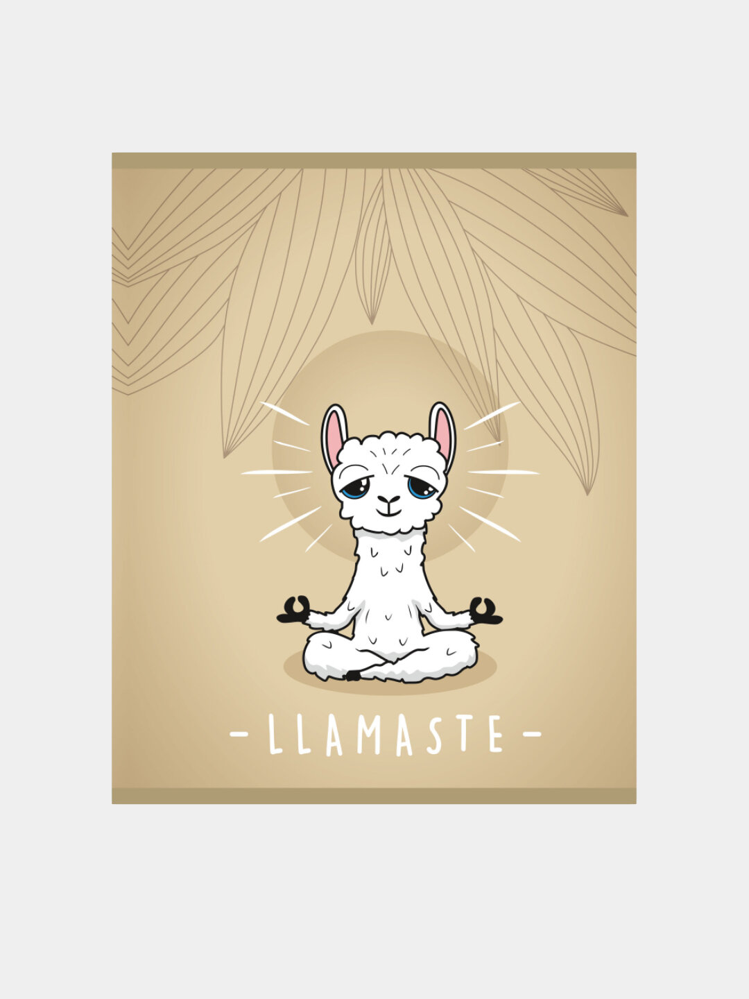 Тетрадь А5, 48л, клетка, Йога Ламы, 5 шт — фото 1