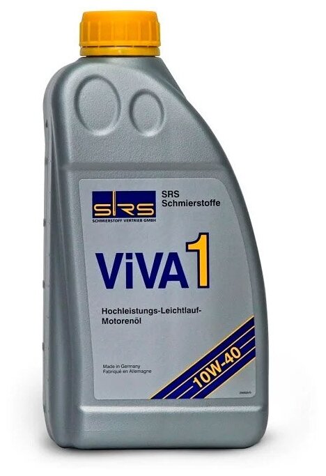 Моторное масло SRS VIVA 1 10W-40 1л.