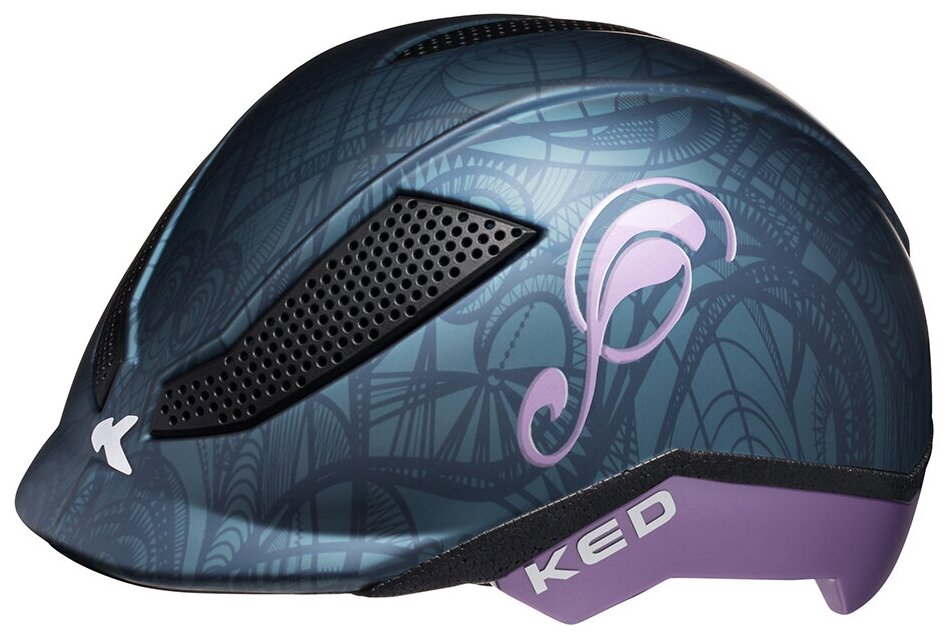 Детский шлем для верховой езды KED Pina Nightblue Matt, размер M