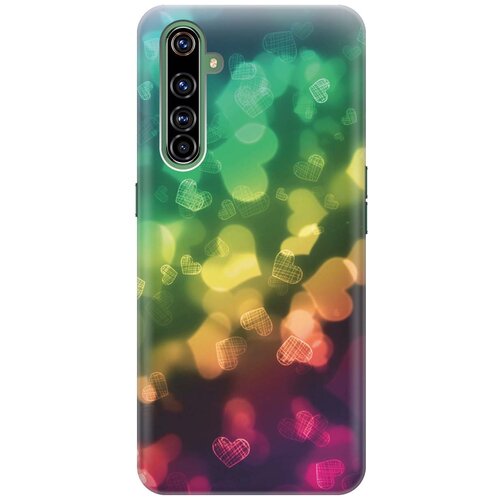 RE: PA Чехол - накладка ArtColor для realme X50 Pro с принтом Сердечки re pa чехол накладка artcolor для realme x50 pro с принтом акварельная красота