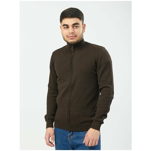 Кардиган POOLL PARK, размер M(48), коричневый