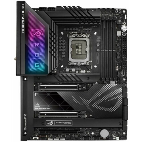 Материнская плата ASUS Z790 LGA1700 DDR5 ROG Maximus Z790 Hero ATX Ret 9078000₽
