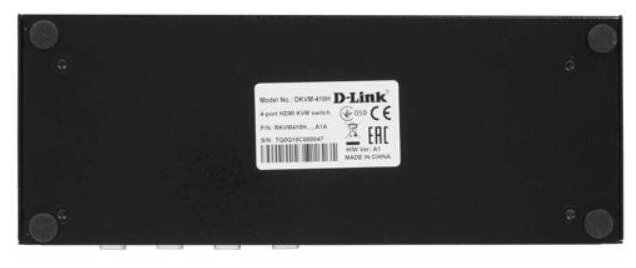 D-Link DKVM-410H/A2A, 4-портовый KVM-переключатель с портами HDMI и USB (DKVM-410H/A2A) - фото №8