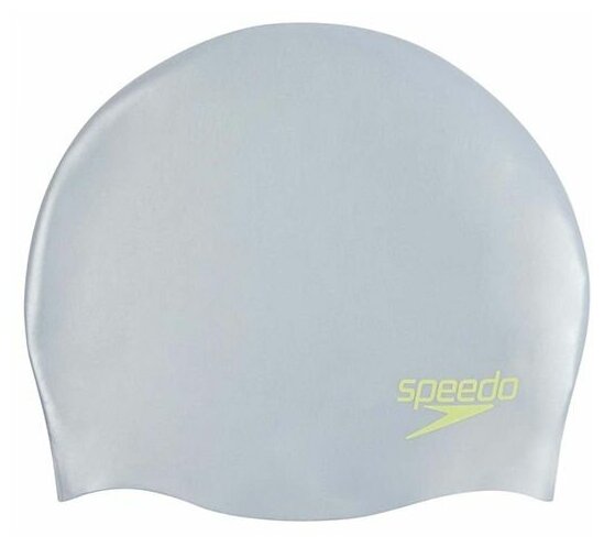 Шапочка для плавания силиконовая детская Speedo Plain Moulded Silicone Junior