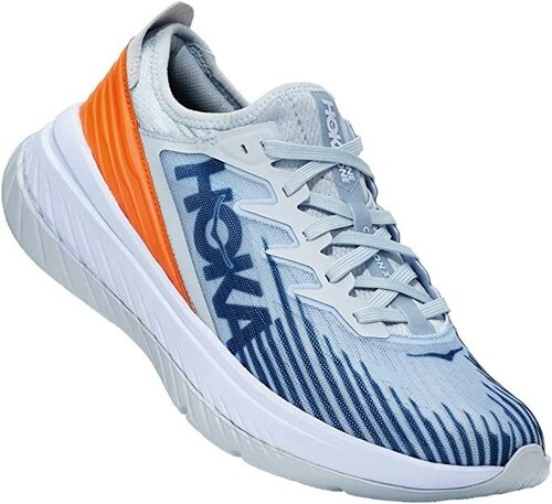 Кроссовки HOKA CARBON, полнота D, размер US9D/UK8.5/EU42 2/3/JPN27, голубой, белый