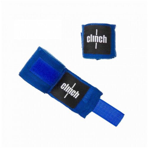 C139 Бинты эластичные Clinch Boxing Crepe Bandage Punch синие - Clinch - Синий - 2,5 м. кистевые бинты clinch boxing crepe bandage punch 255 см черный