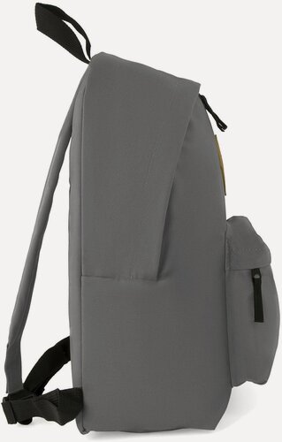 Изображение товара Рюкзак BRAUBERG сити-формат один тон, универсальный, серый, 41х32х14 см, 225380