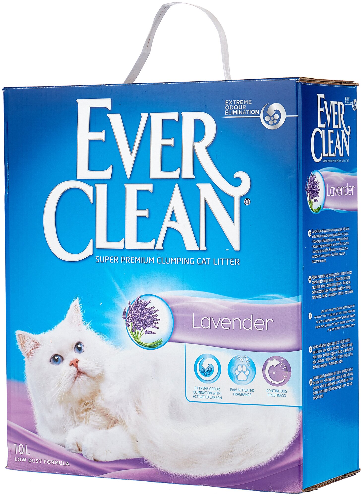 Комкующийся наполнитель Ever Clean Lavender 10 л