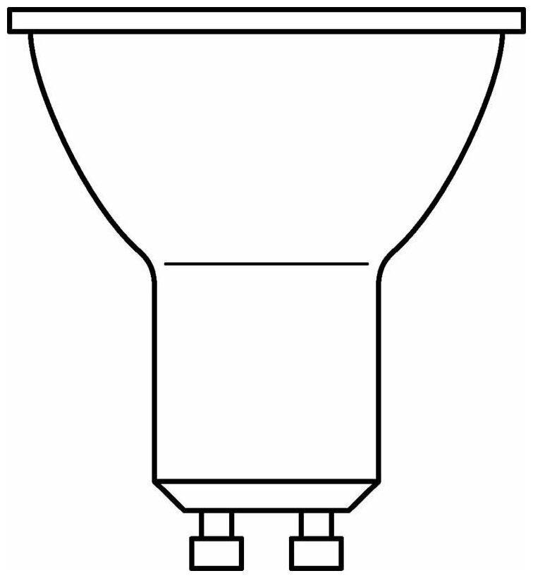 Лампа светодиодная LED Value LVPAR1660 7SW/865 7Вт GU10 230В 10х1 RU OSRAM 4058075581616