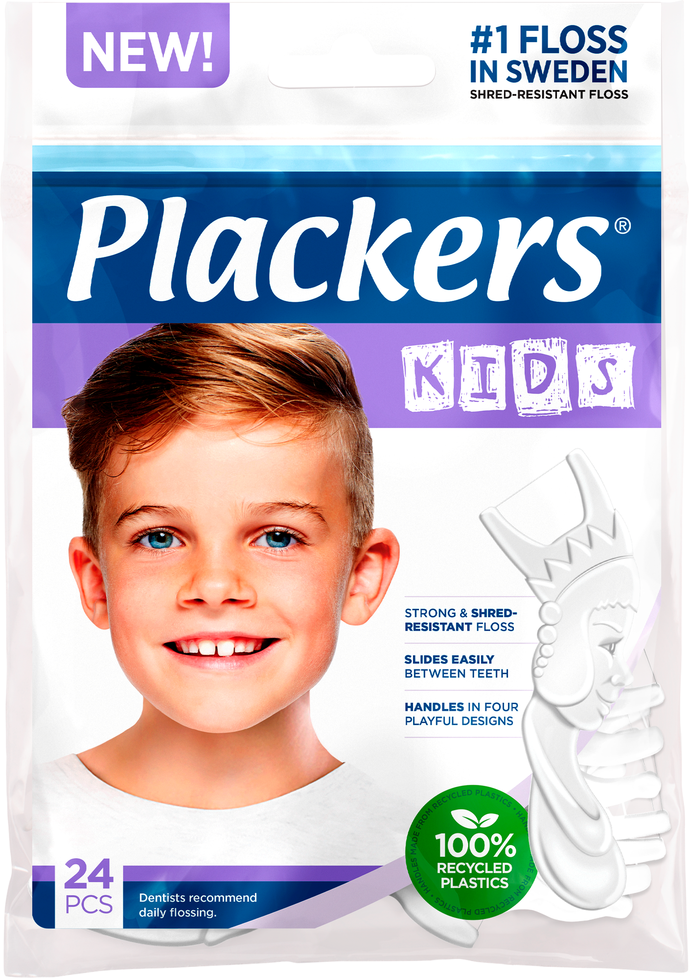 Флоссеры Plackers Kids (24 шт.)