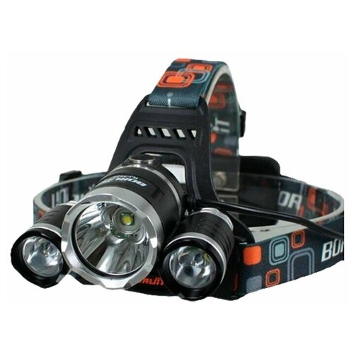 фото Налобный фонарь boruit rj-3000 (p-2133bt6) черный