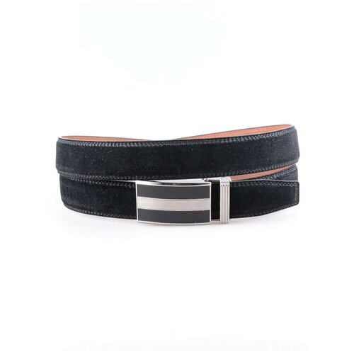 фото Ремень автомат замшевый рмакпр35лз№2-130 rubelleather