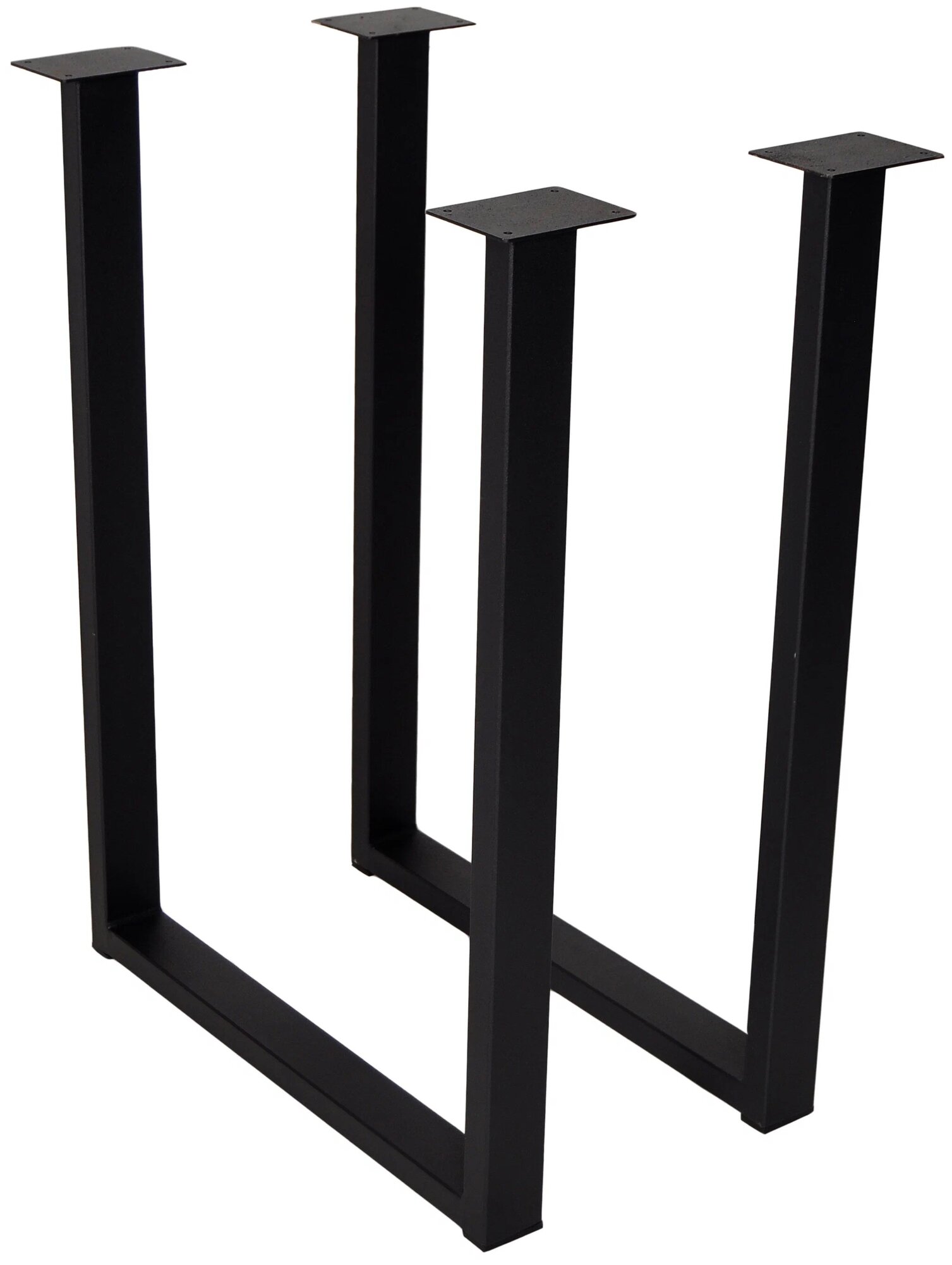 Опора мебельная подстолье для стола из металла в стиле лофт - фотография № 1