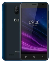 Смартфон BQ 5016G Choice 2/16 ГБ, Dual nano SIM, черно-синий