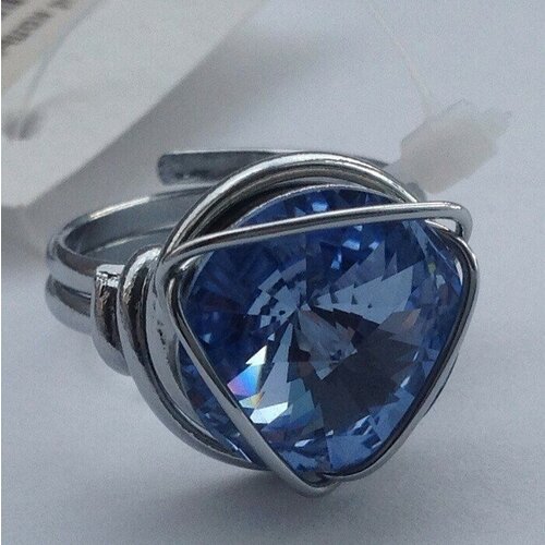 Кольцо Malu кольцо qudo бижутерный сплав серебрение кристаллы swarovski белый серебряный