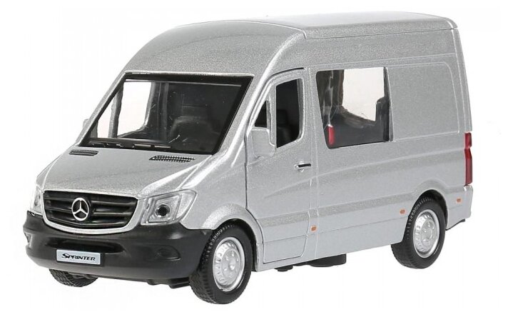 Машинка Технопарк MERCEDES-BENZ SPRINTER серебристый 14 см