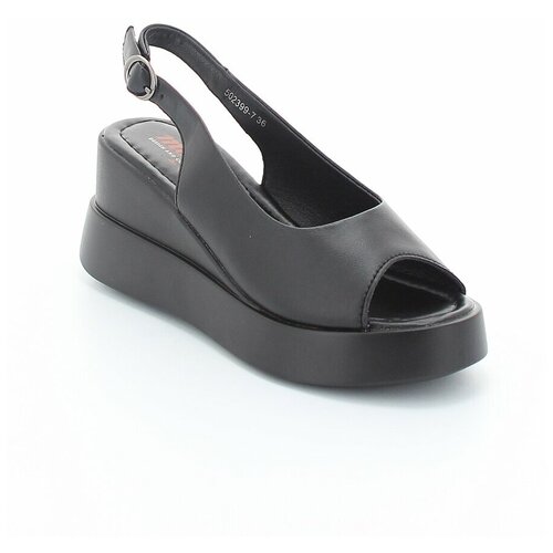 фото Босоножки tofa женские летние, размер 39, цвет черный, артикул 502399-7 тофа