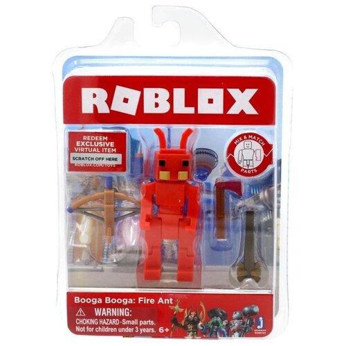 Фигурка Jazwares Roblox Booga Booga: Fire Ant ROB0193, 7 см