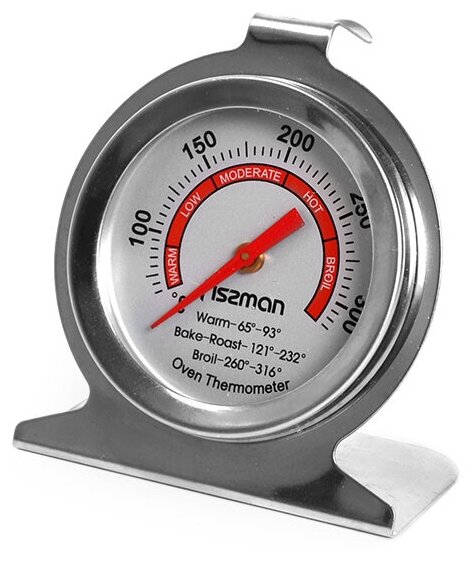 Термометр для духовки Fissman, диапазон измерений 30-300°C, диаметр 5 см