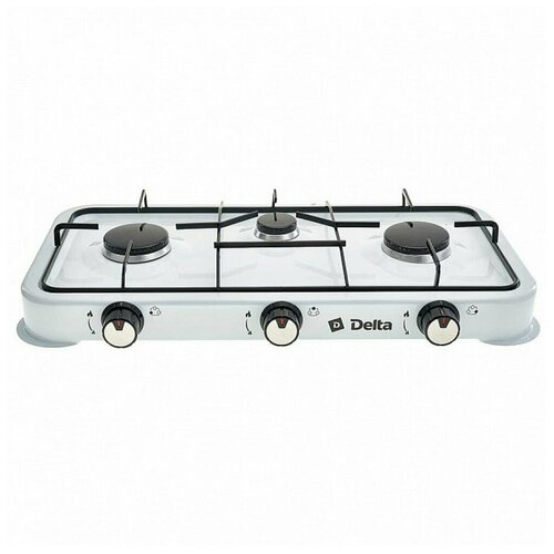 Плита газовая 3 конфорки сниженный бутан - пропан Delta D-2207 156500₽
