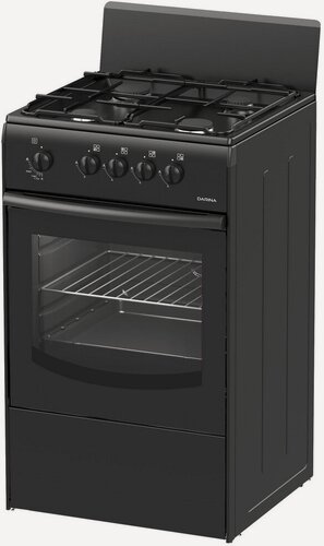 Изображение товара Газовая плита Darina S GM 441 001 At 50 см, 50 л, 4 конфорки, темно-серый