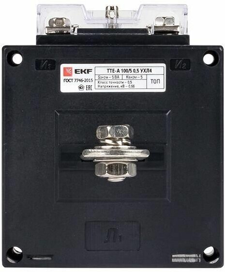 Трансформатор тока ТТЕ-А 200/5А кл. точн. 0.5 5В. А EKF tte-a-200/tc-a-200