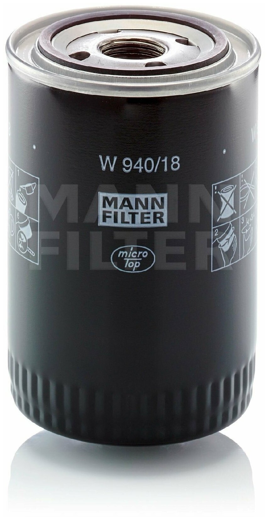 Фильтр масляный MANN-FILTER W94018