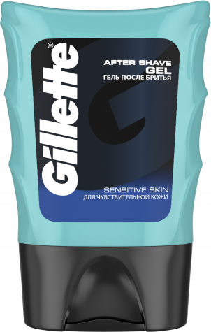 Гель после бритья Gillette Для чувствительной кожи, 75 мл