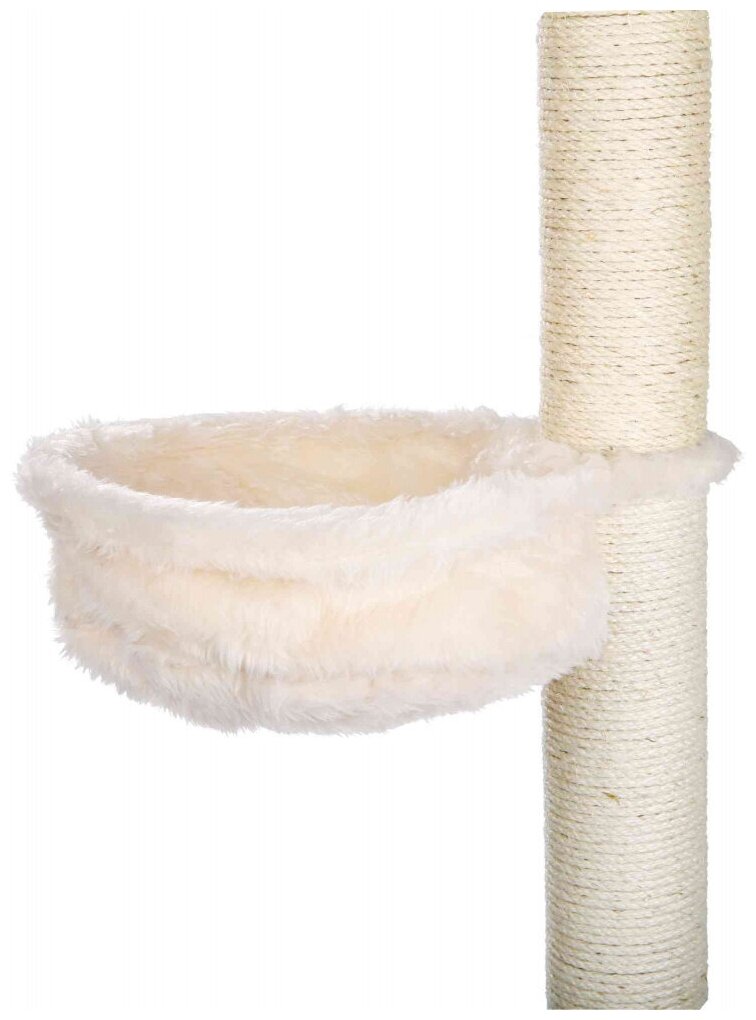 Лежак для кошки к домику, Trixie (товары для животных, ф 38 см, кремовый, 43921)