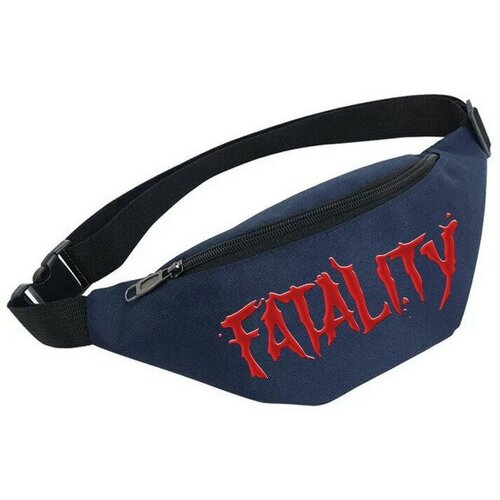 фото Сумка поясная noname, синий