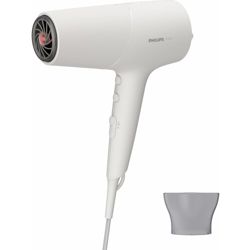 Фен Philips BHD500/501/504 RU, белый/металлик фен philips bhd500 501 504 угольный