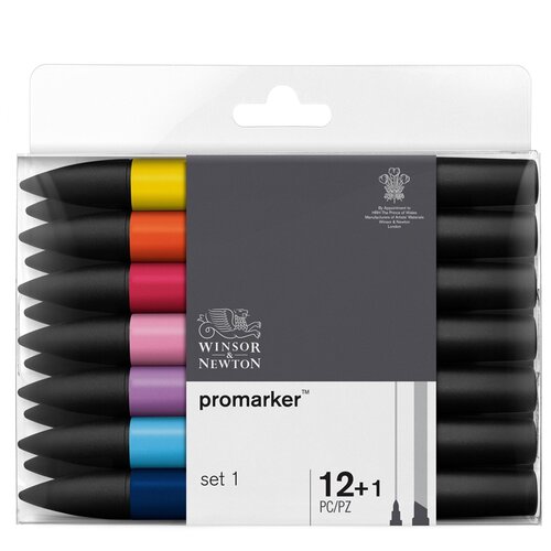 Winsor & Newton набор маркеров Promarker Set 1, (290137), 13 шт.