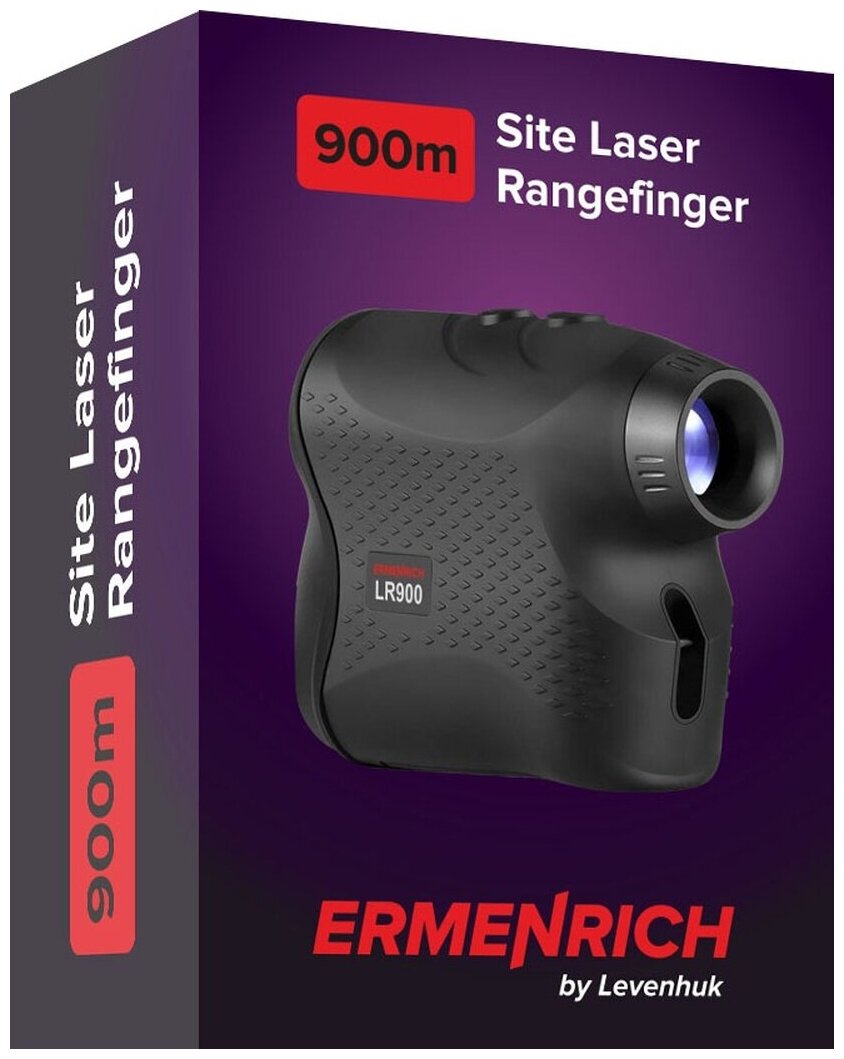 Дальномер лазерный Ermenrich 81414 строительный - фото №2