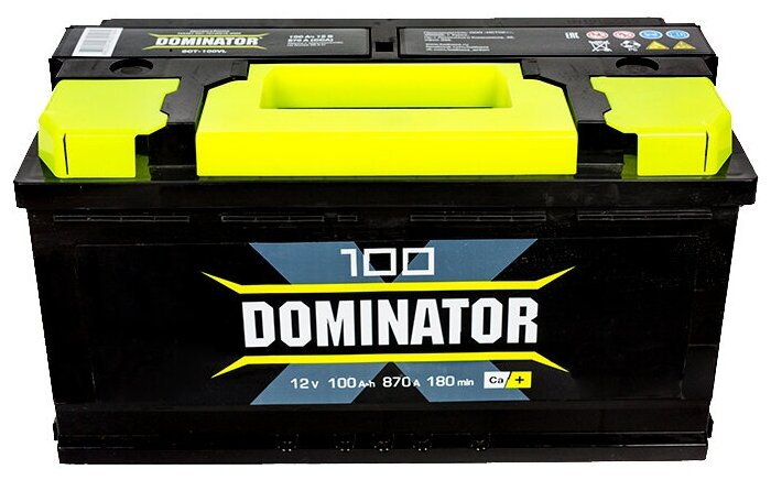 Аккумуляторная батарея DOMINATOR 6СТ100