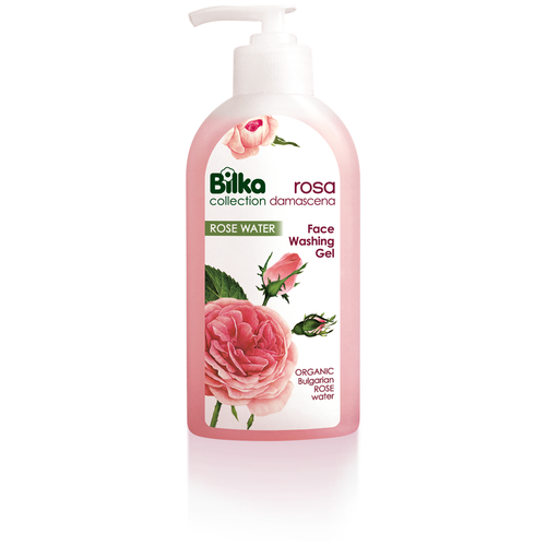 Bilka Collection Rosa Damascena гель для умывания Rose Water, 200 мл уход за лицом bilka крем для лица anti age омолаживающий rosa damascena