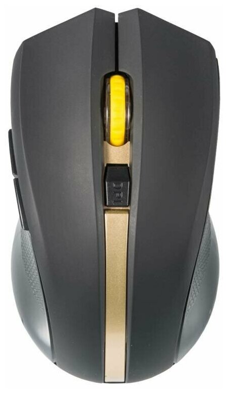 Мышь Оклик Oklick 495MW Black/Gold Wireless USB (998168)