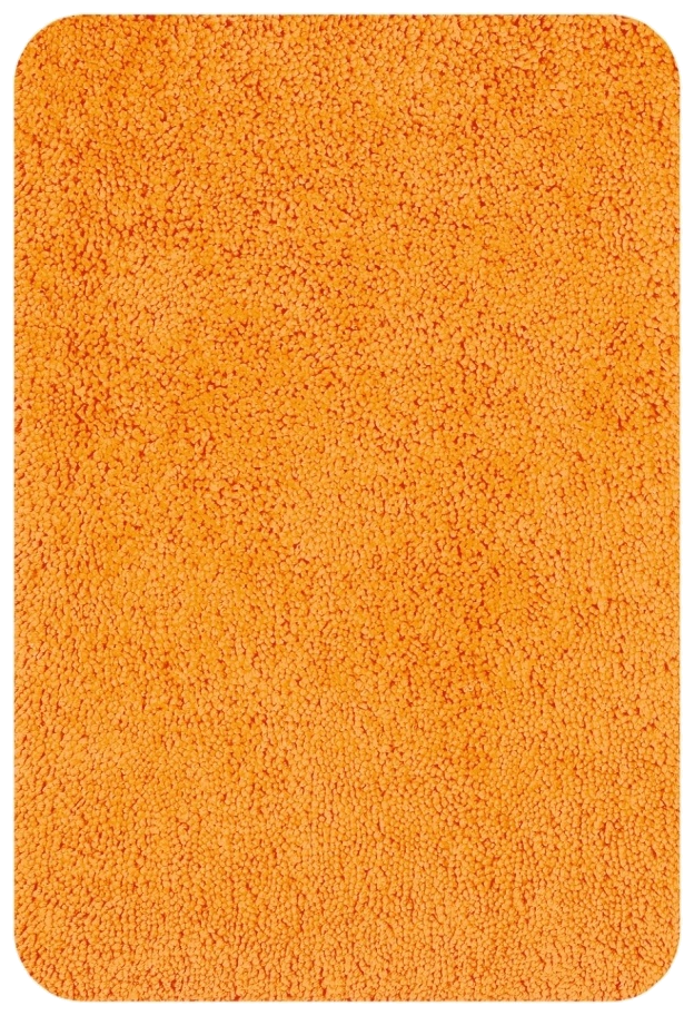 Коврик для ванной 60x90см Spirella Highland, оранжевый