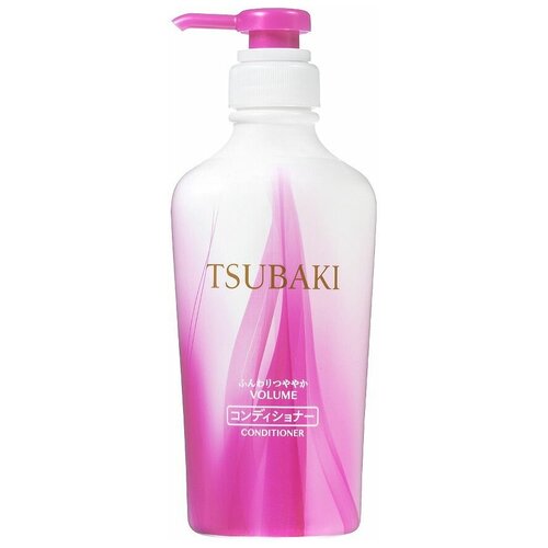 Shiseido Tsubaki Volume Conditioner Для объема кондиционер для волос с маслом камелии, 450 мл