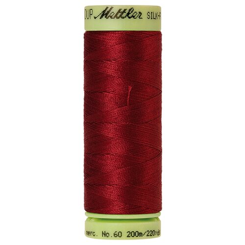 Нить для машинного квилтинга SILK-FINISH COTTON 60, 200 м 100% хлопок 1348 Blue Elderberry ( 9240-1348 )