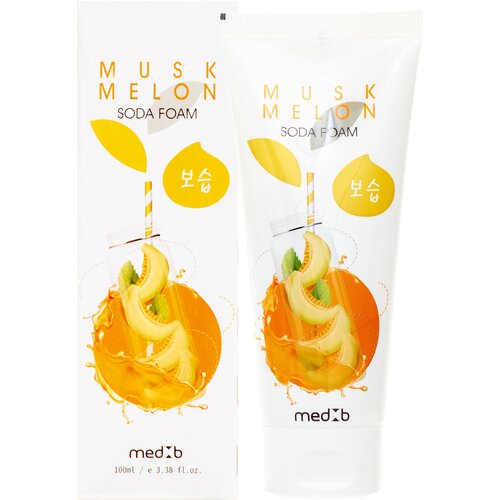 MEDB Muskmelon Soda Foam Пенка для умывания с экстрактом мускусной дыни и содой 100мл medb muskmelon soda foam пенка для умывания с экстрактом мускусной дыни и содой