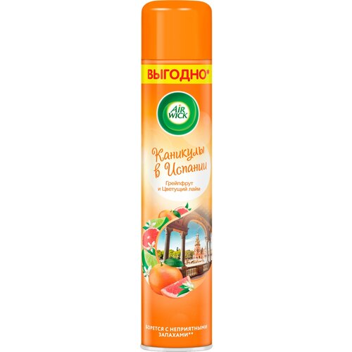 Освежитель воздуха Air Wick Грейпфрут и цветущий лайм 400мл 600₽